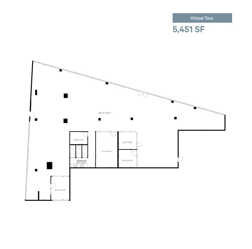 632 Confluence Way SE, Calgary, AB for lease Floor Plan- Image 1 of 1