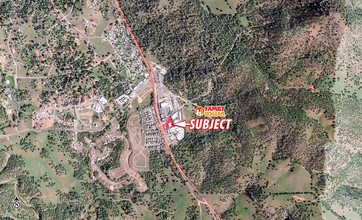 3502 Spangler Ln, Copperopolis, CA - aerial  map view