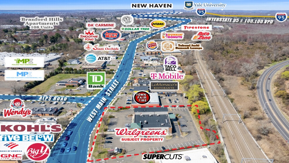 1036 W Main St, Branford, CT for sale - Building Photo - Image 2 of 2