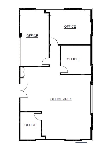 410 W Arden Ave, Glendale, CA for lease Floor Plan- Image 1 of 1