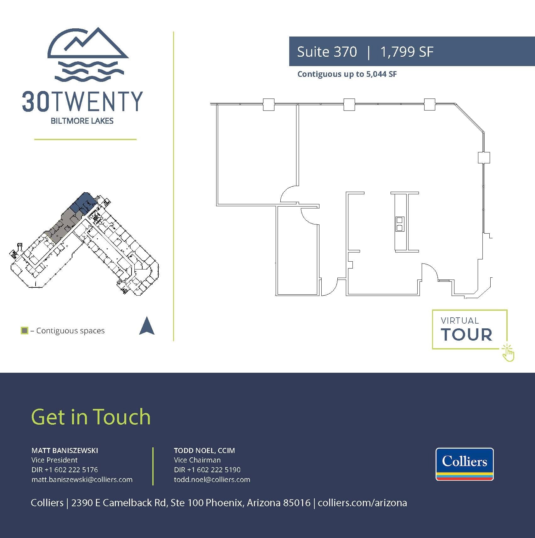 3020 E Camelback Rd, Phoenix, AZ for lease Floor Plan- Image 1 of 2