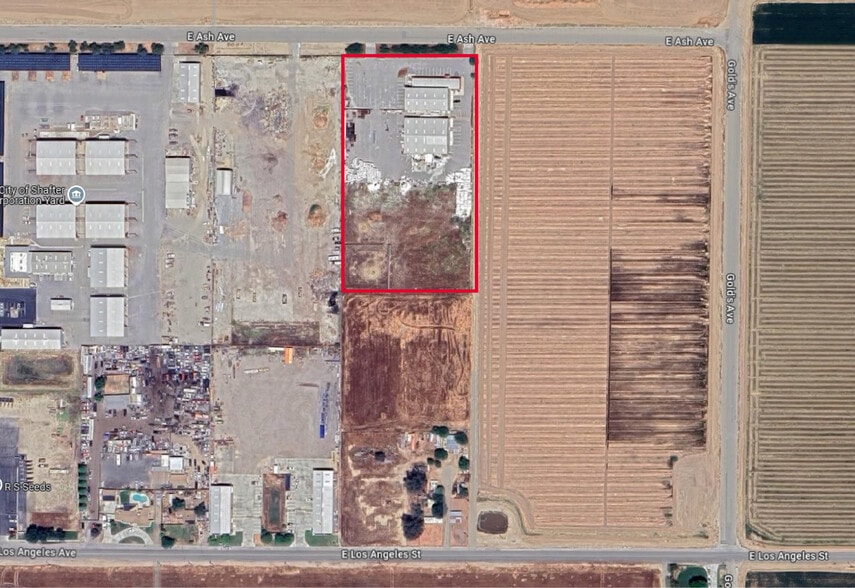 1351 E Ash Ave, Shafter, CA for sale - Aerial - Image 3 of 6