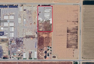1351 E Ash Ave, Shafter, CA - AERIAL map view