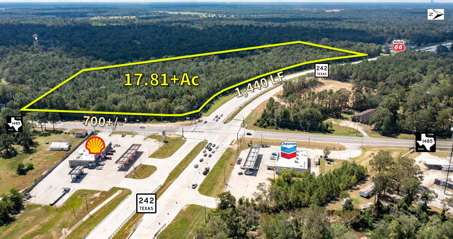 SH 242 & FM 1485, Conroe, TX for sale Building Photo- Image 1 of 11