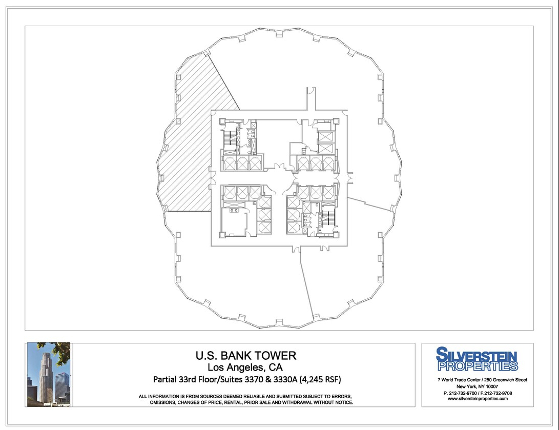 633 W 5th St, Los Angeles, CA for lease Floor Plan- Image 1 of 1