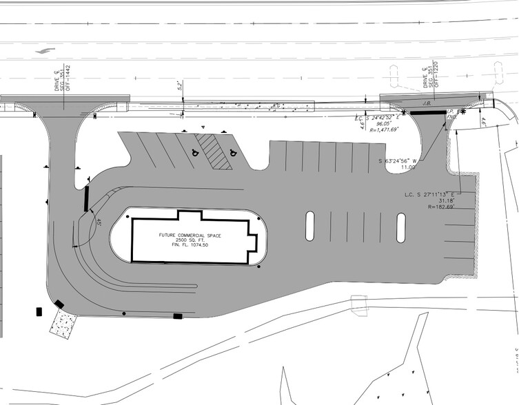 621 Northern Boulevard, South Abington Township, PA for lease - Site Plan - Image 1 of 1