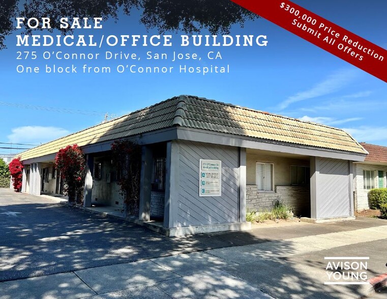 275 O'Connor Dr, San Jose, CA for sale - Building Photo - Image 1 of 1