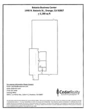 1440-1472 N Batavia St, Orange, CA for lease Site Plan- Image 1 of 1