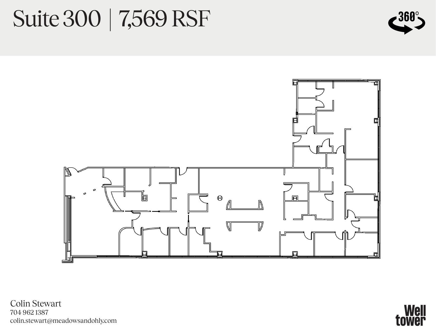540 New Waverly Pl, Cary, NC for lease Floor Plan- Image 1 of 1