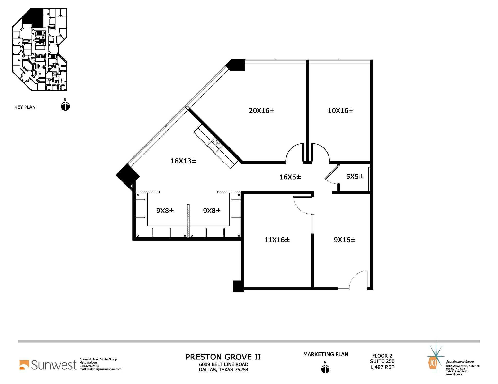 6009 Belt Line Rd, Dallas, TX for lease Floor Plan- Image 1 of 1