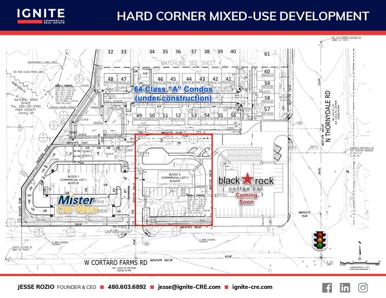 NWC Cortaro Farms Rd and Thornydale Rd, Tucson, AZ for lease - Site Plan - Image 3 of 3