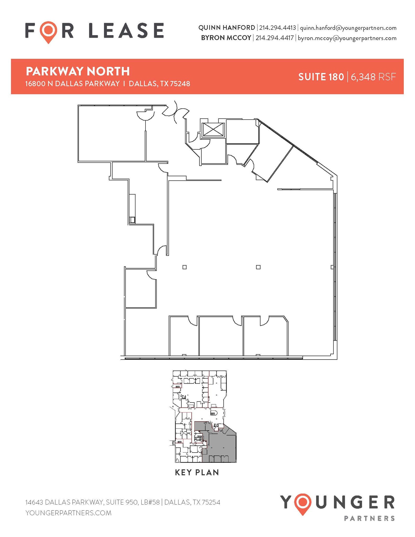 16800 N Dallas Pky, Dallas, TX for lease Floor Plan- Image 1 of 1