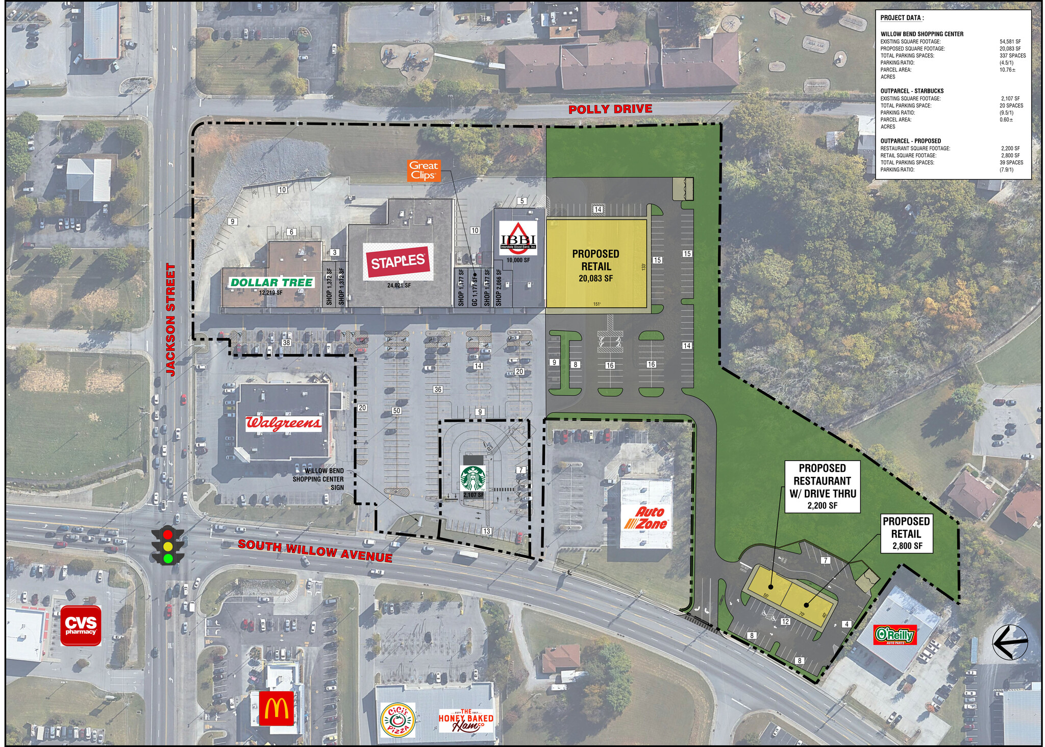 514 S Willow Ave, Cookeville, TN for lease Site Plan- Image 1 of 1