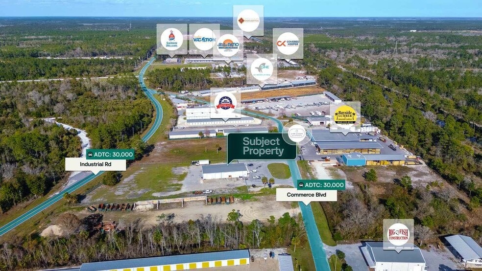 281 Commerce Blvd, Port Saint Joe, FL for sale - Building Photo - Image 2 of 2