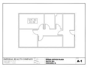 4801 W Peterson Ave, Chicago, IL for lease Floor Plan- Image 1 of 6