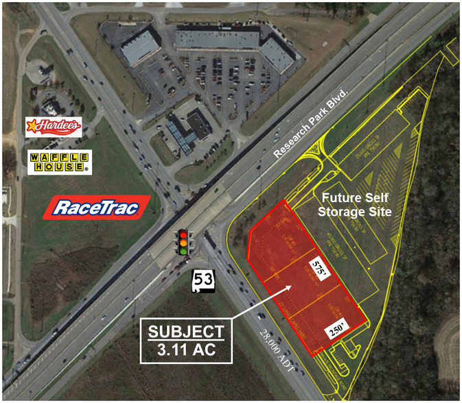 3720 Highway 53, Huntsville, AL 35806 1 3.11 AC Outparcels Hwy 53