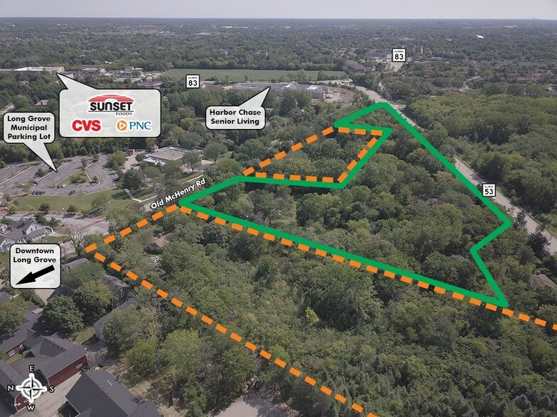 Route 53 & Old Mchenry Rd, Long Grove, IL for sale - Building Photo - Image 1 of 1