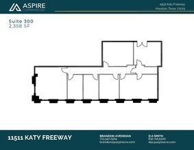 11511 Katy Fwy, Houston, TX for lease Floor Plan- Image 1 of 1