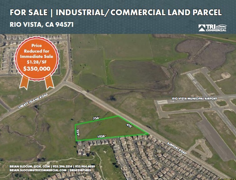 Airport Rd, Rio Vista, CA for sale Building Photo- Image 1 of 1