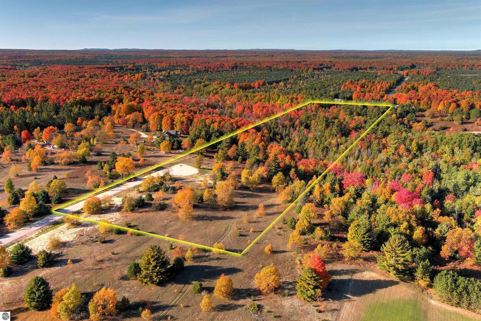 00 Honor Hwy, Interlochen, MI for sale Aerial- Image 1 of 1