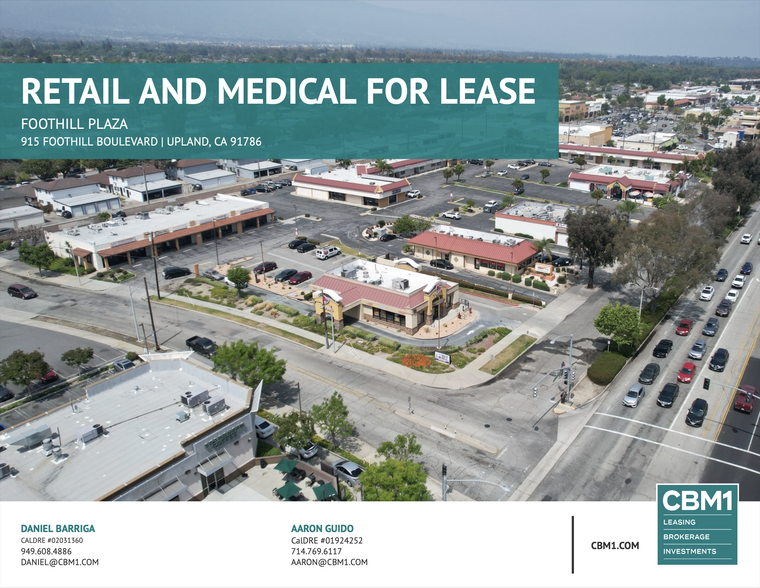 965 W Foothill Blvd, Upland, CA for lease - Building Photo - Image 1 of 8