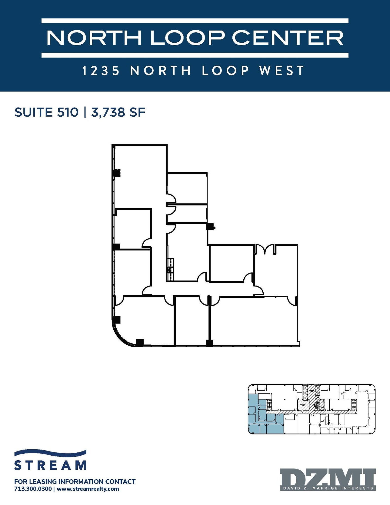 1235 North Loop W, Houston, TX for lease Floor Plan- Image 1 of 1