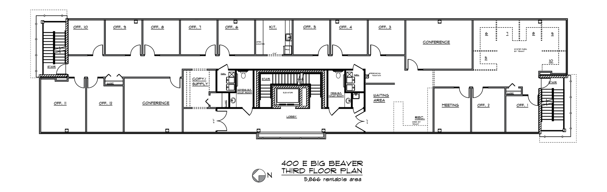 400 E Big Beaver Rd, Troy, MI for lease Building Photo- Image 1 of 1