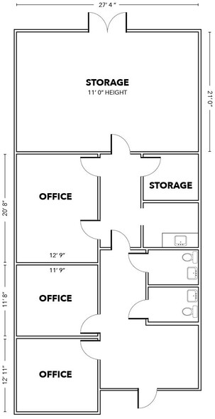 200 Trans Air Dr, Morrisville, NC for lease - Floor Plan - Image 3 of 3