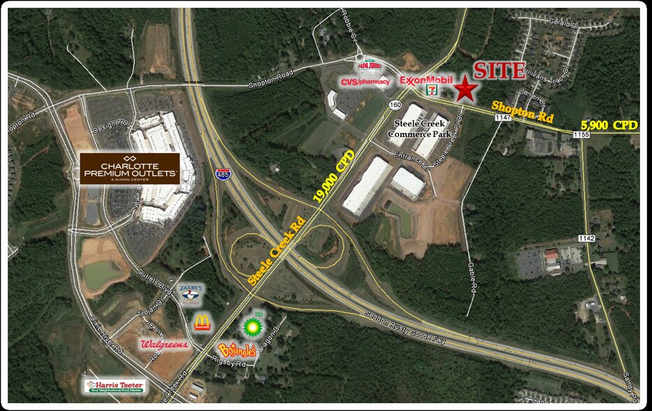 Shopton Rd, Charlotte, NC for sale - Primary Photo - Image 1 of 1