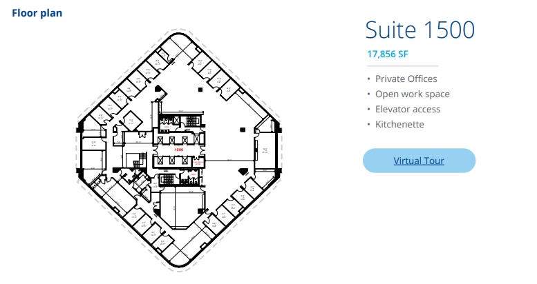 4950 Yonge St, Toronto, ON for lease Floor Plan- Image 1 of 1