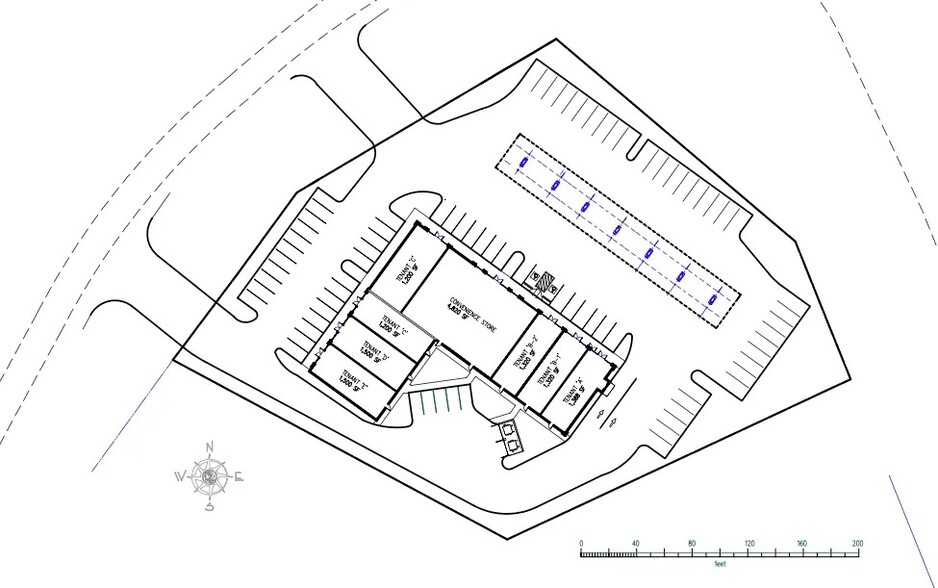 701 Airport rd, Flowood, MS for lease - Site Plan - Image 2 of 5