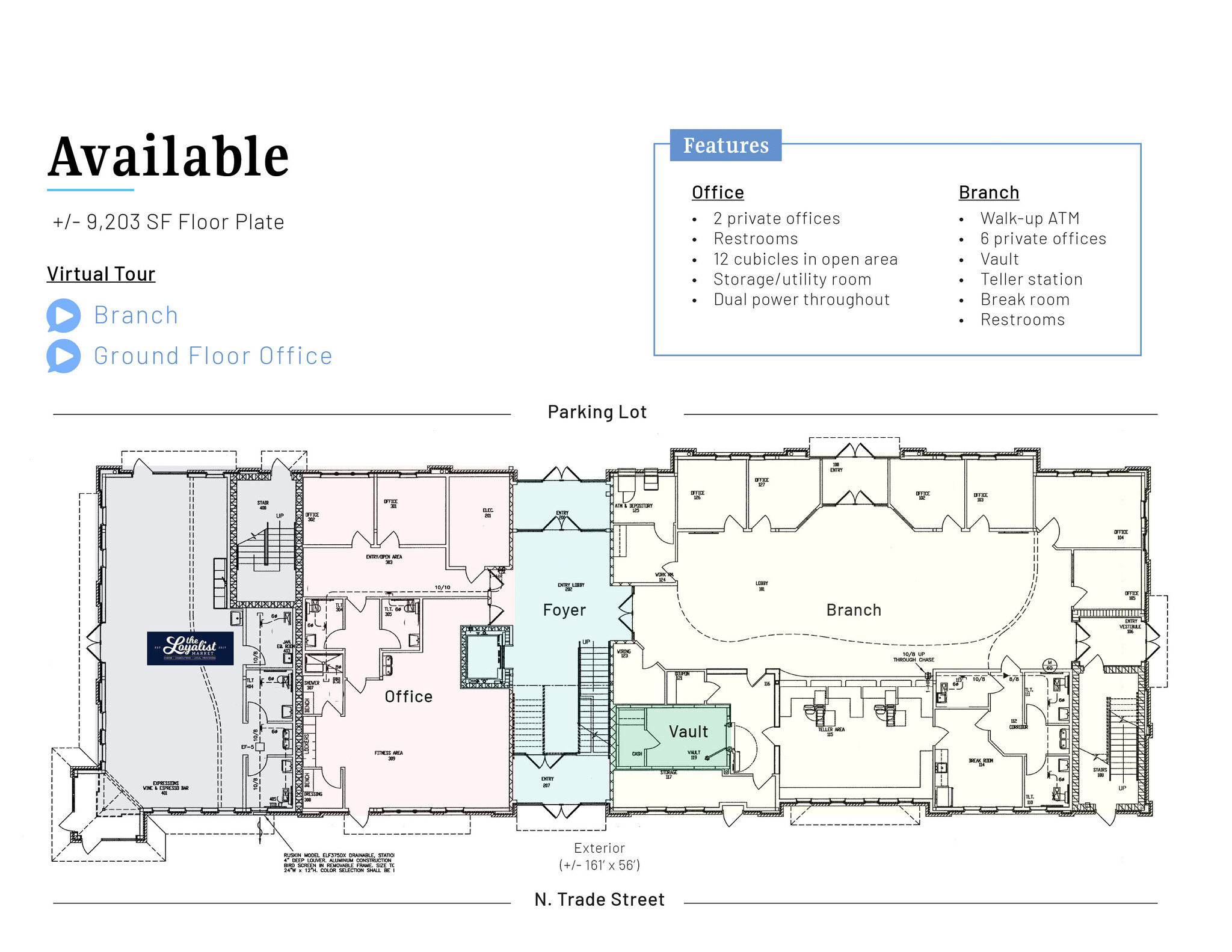 435 N Trade St, Matthews, NC for lease Building Photo- Image 1 of 1