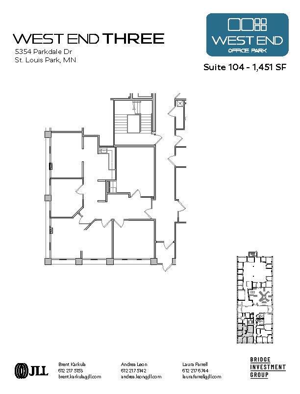 1665 Utica Ave S, Saint Louis Park, MN for lease Floor Plan- Image 1 of 1