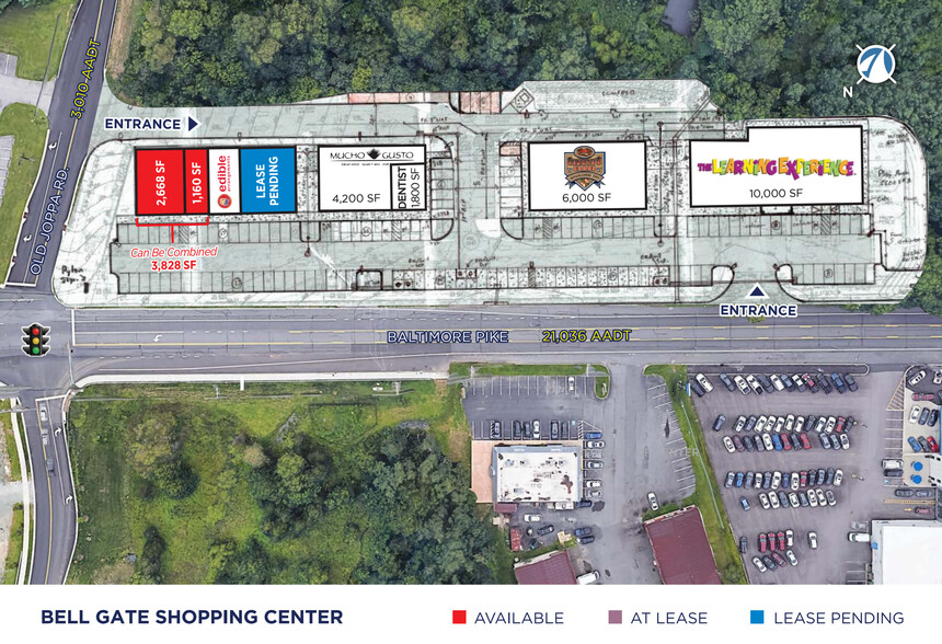 1215 Baltimore Pike, Bel Air, MD for lease - Site Plan - Image 3 of 5