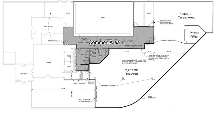 23 Public Square, Belleville, IL for lease Floor Plan- Image 1 of 5