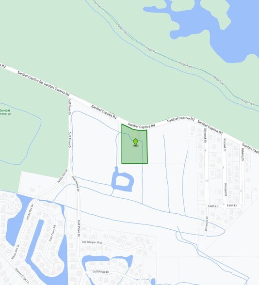 4301 Sanibel Captiva Rd, Sanibel, FL for lease - Plat Map - Image 2 of 7