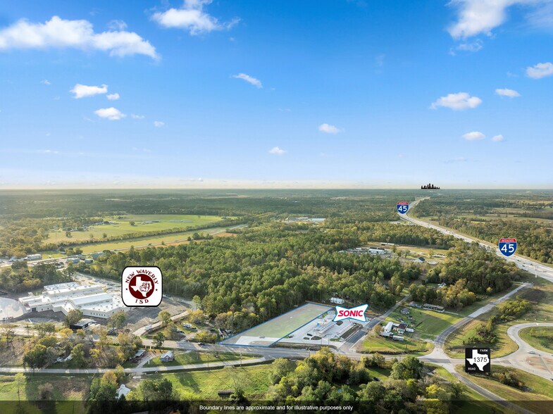 TBD Farm to Market 1375 FM, New Waverly, TX for sale - Aerial - Image 1 of 1