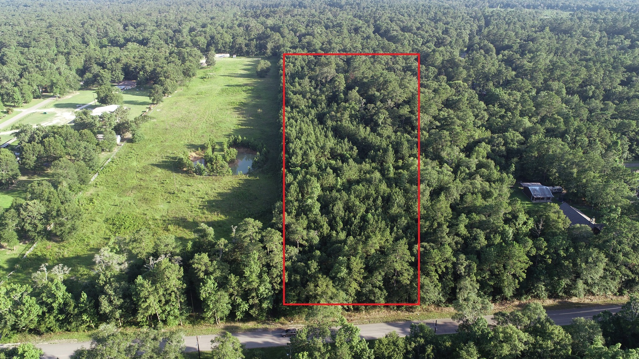 Morgan Cemetery Rd, Cleveland, TX for sale Aerial- Image 1 of 1