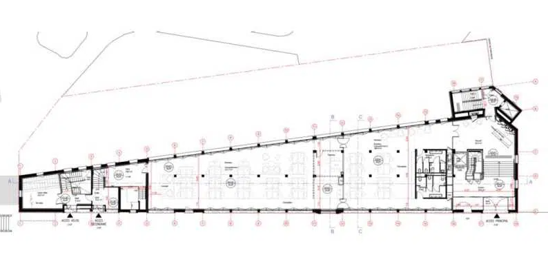 Office in Paris for lease - Floor Plan - Image 3 of 6