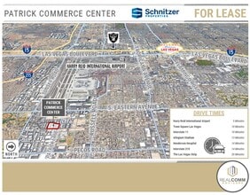 2875 E Patrick Ln, Las Vegas, NV for lease Aerial- Image 2 of 4