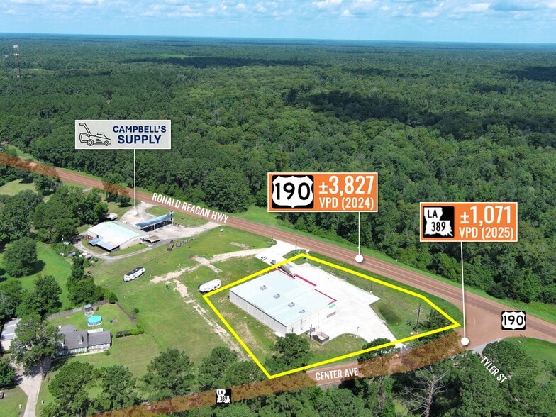 11787 Highway 190 W, Merryville, LA for sale - Building Photo - Image 3 of 9