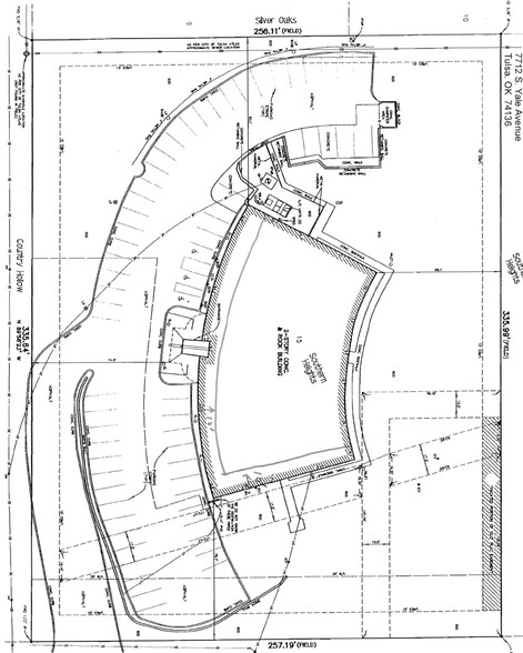 7712 S Yale Ave, Tulsa, OK for lease - Site Plan - Image 2 of 4