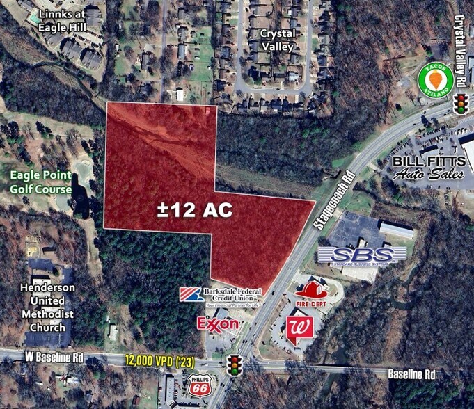 Stagecoach Rd, Little Rock, AR for sale - Building Photo - Image 1 of 1