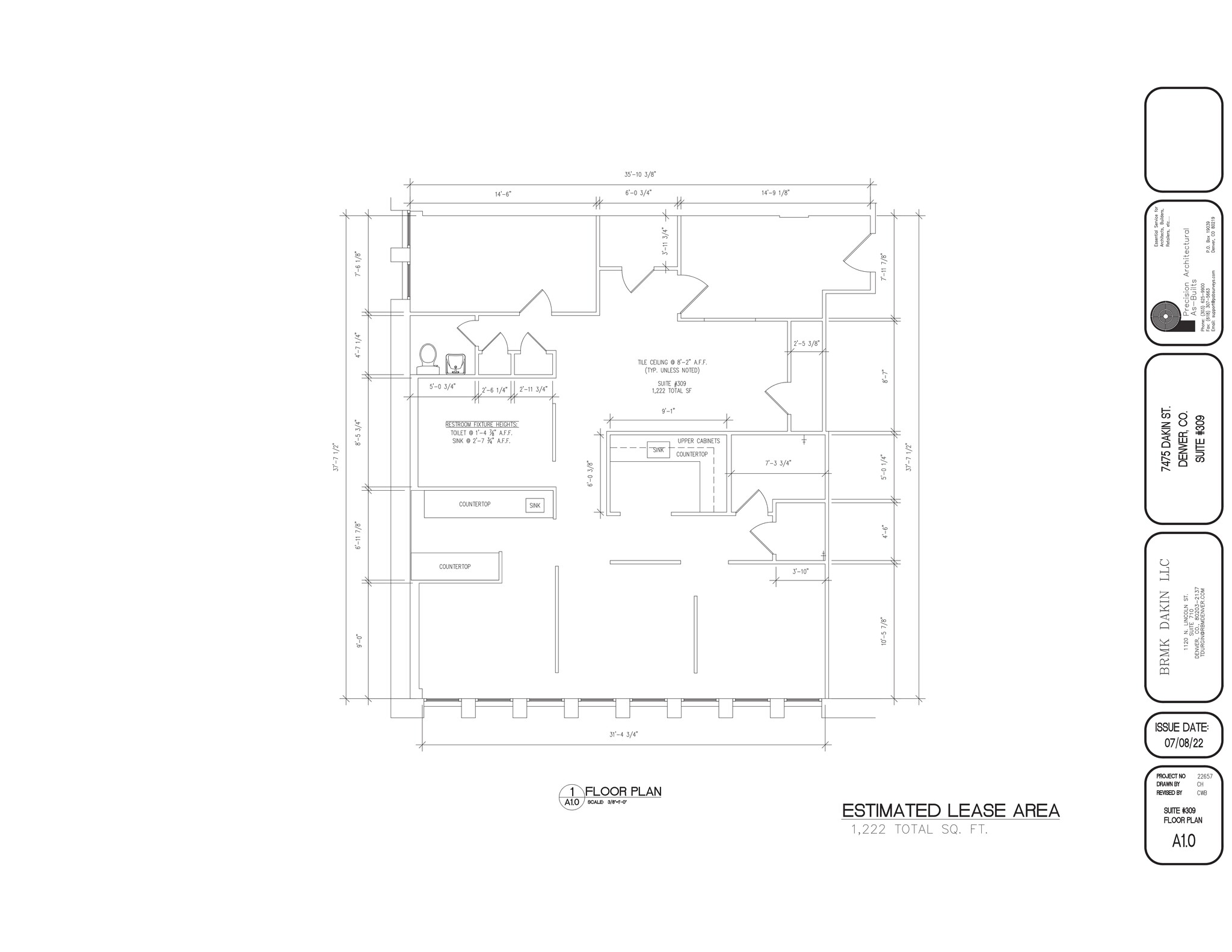 7475 Dakin St, Denver, CO for lease Site Plan- Image 1 of 1