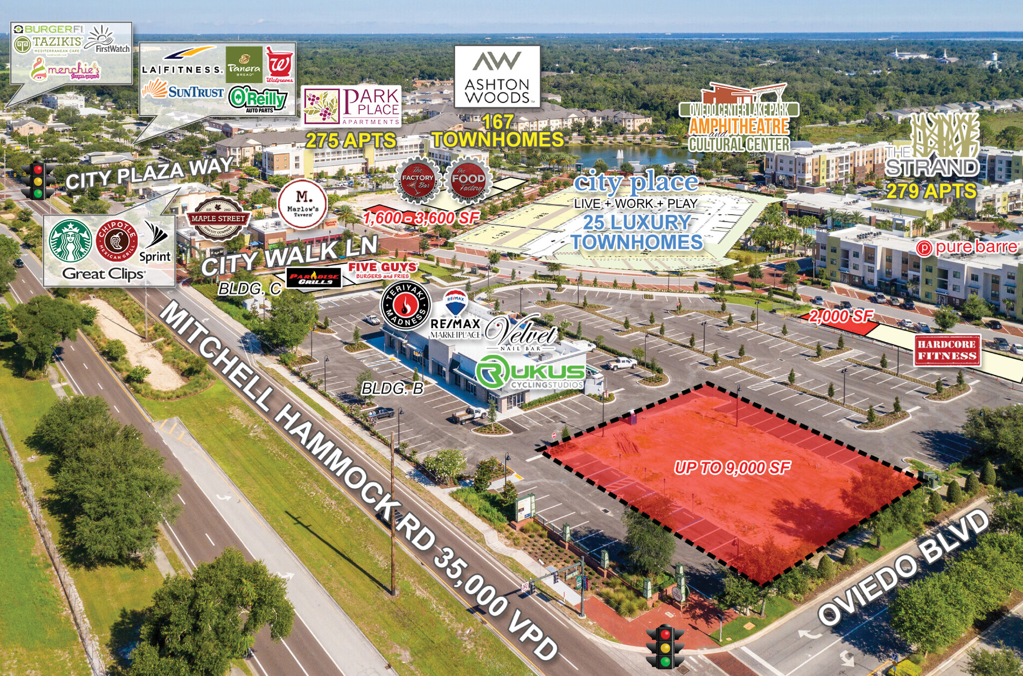 City Plaza Way, Oviedo, FL 32765 - Oviedo On The Park | LoopNet.com