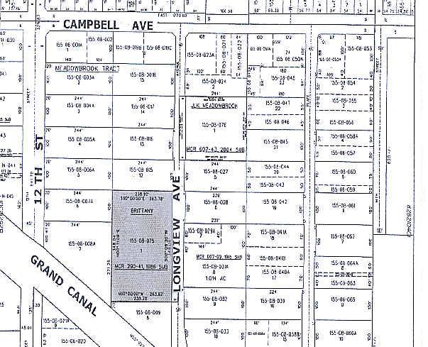 4410 N Longview Ave, Phoenix, AZ for sale Plat Map- Image 1 of 1