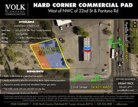 7889 NW 22nd St, Tucson, AZ - AERIAL  map view - Image1