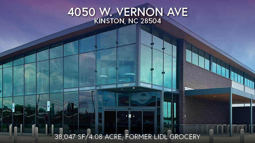 4050 W Vernon Ave, Kinston, NC for lease - Building Photo - Image 1 of 18