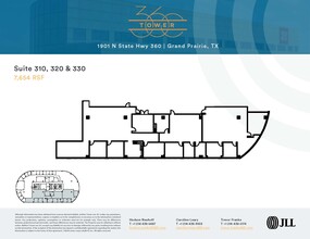 1901 N State Highway 360, Grand Prairie, TX for lease Floor Plan- Image 2 of 2