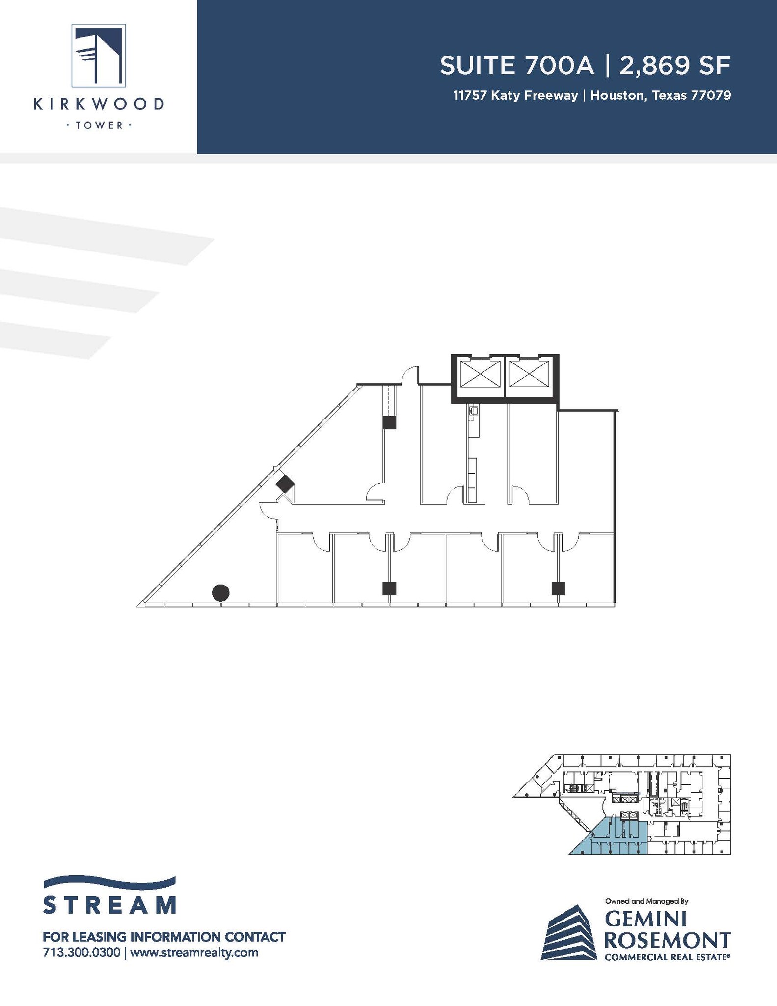 11757 Katy Fwy, Houston, TX for lease Floor Plan- Image 1 of 1